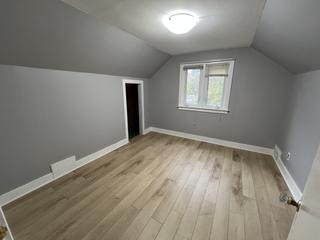 Second upstairs room with a window